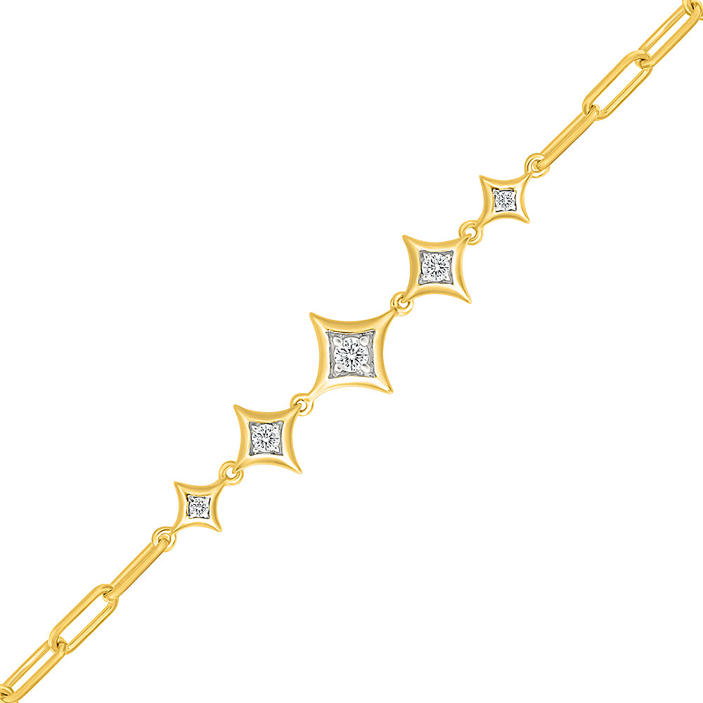 Thread Chain Bracelet